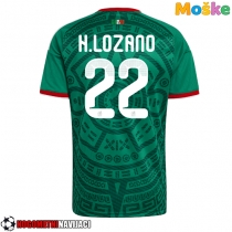 Moške Nogometnih dresov Mehika Hirving Lozano #22 Domači SP 2026 Kratki rokavi